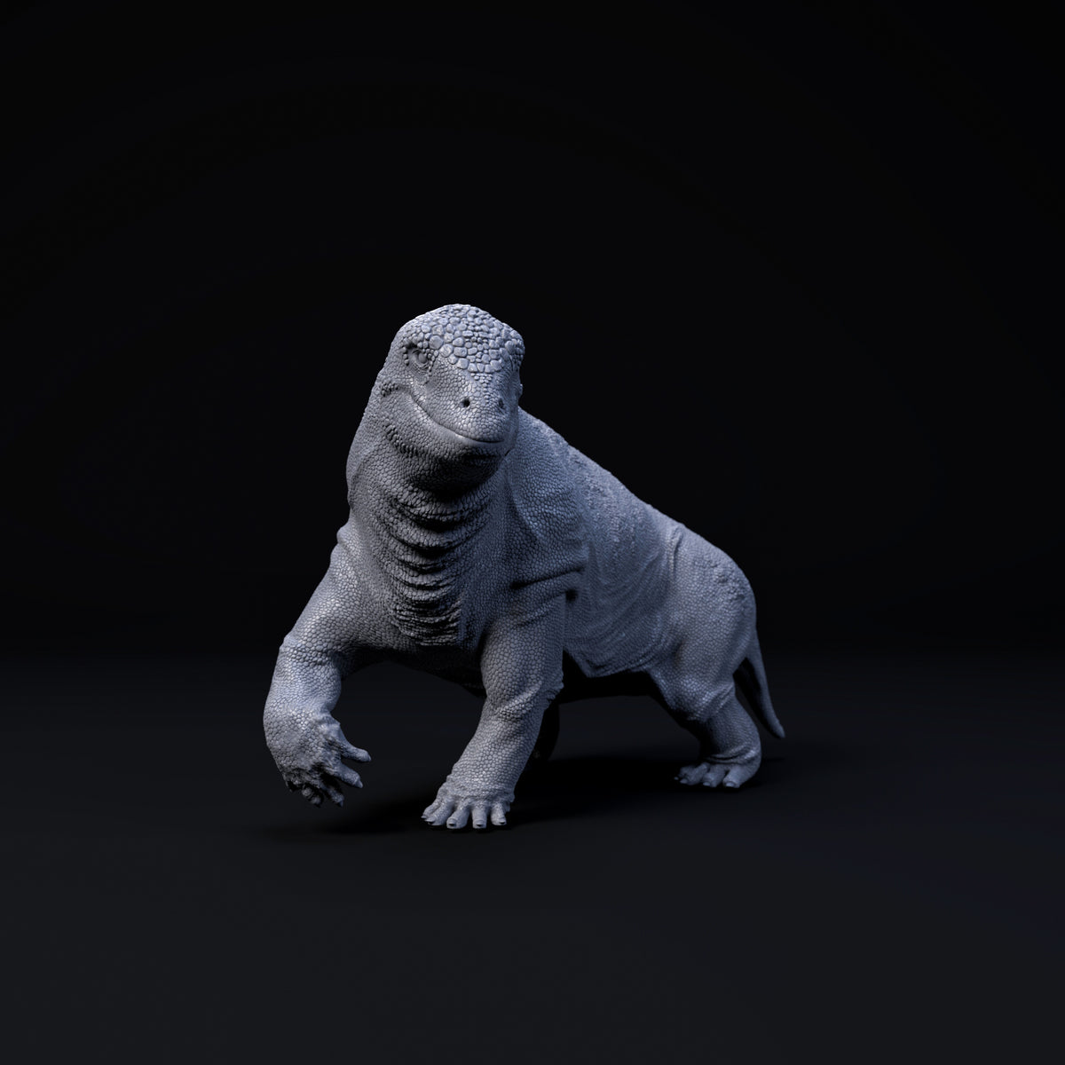 Moschops Walking Dinosaur Resin Model for Dungeons & Dragons | Board RPGs