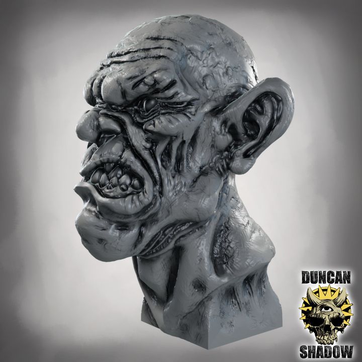 Ogre Bust - Display Bust | 1:4 Scale (~70mm)