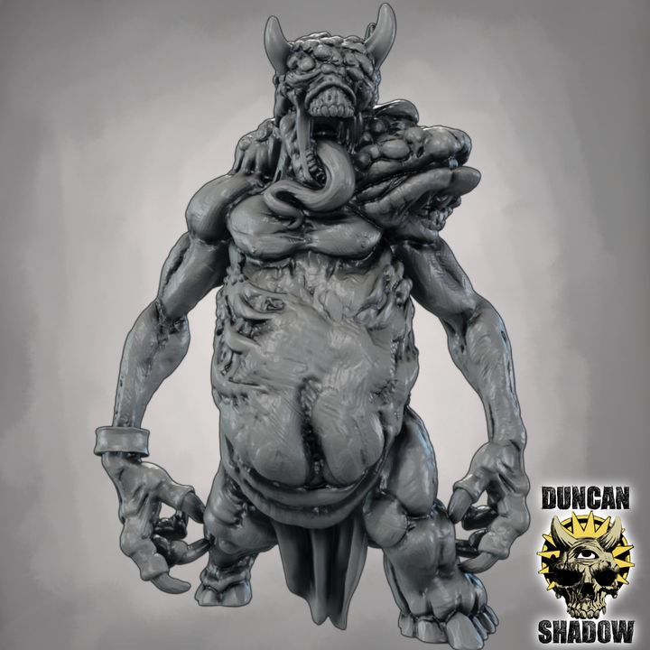 Plague Demons Lovecraftian - Resin Mini | DnD & Tabletop | 28mm
