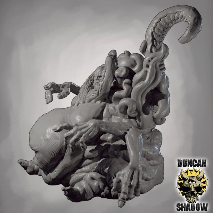 Possessed Lictor - Resin Mini | DnD & Tabletop | 28mm