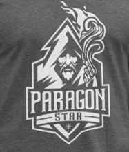 Paragon Star Wizard Themed T Shirt - Warlock I Sorcerer I Mage