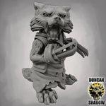 Raccoon Folk with Claws - Resin Mini | DnD & Tabletop | 28mm