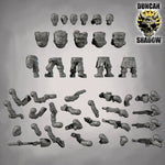 Raider Multipart Kit - Multipart Kit | DnD & Tabletop | 28mm