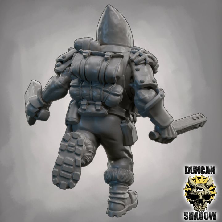 Raiders set 1 - Miniature Set | DnD & Tabletop | 28mm