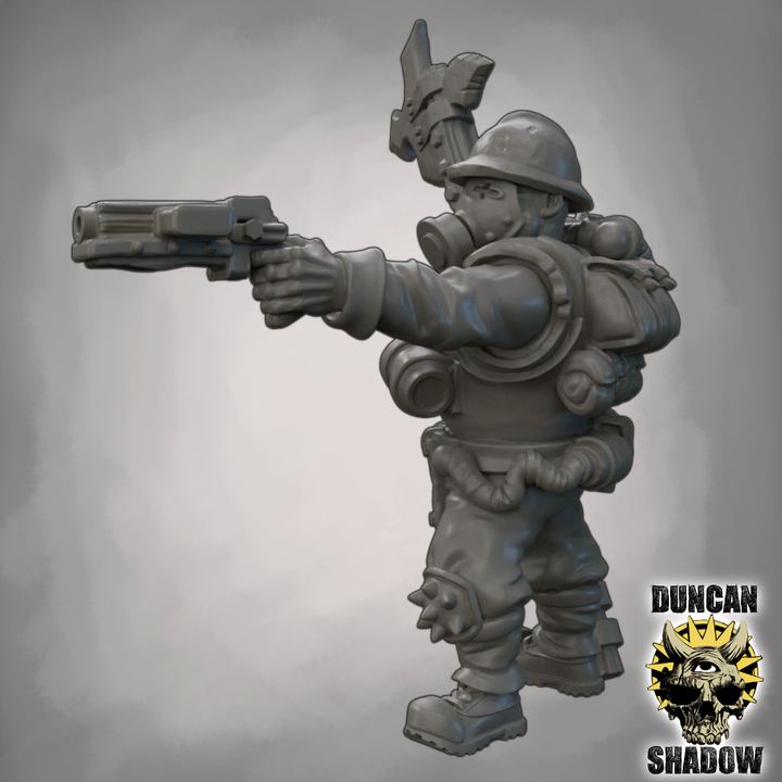 Raiders set 1 - Miniature Set | DnD & Tabletop | 28mm
