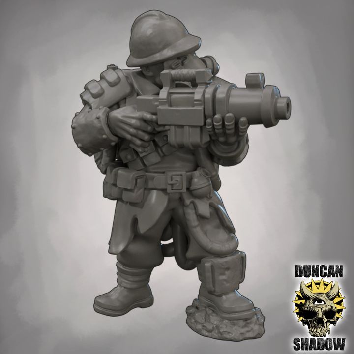 Raiders set 1 - Miniature Set | DnD & Tabletop | 28mm