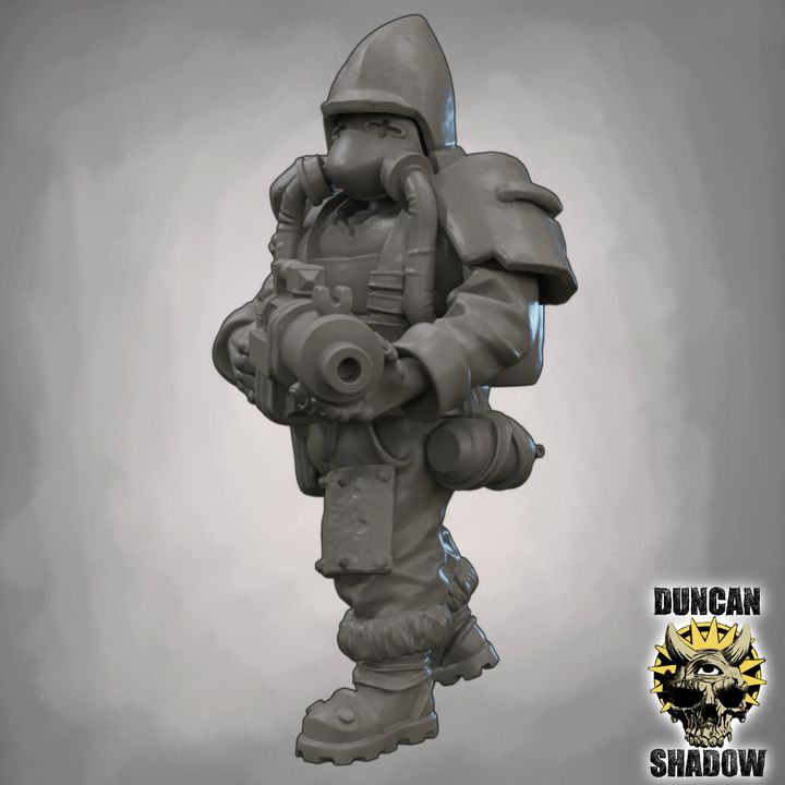 Raiders set 1 - Miniature Set | DnD & Tabletop | 28mm