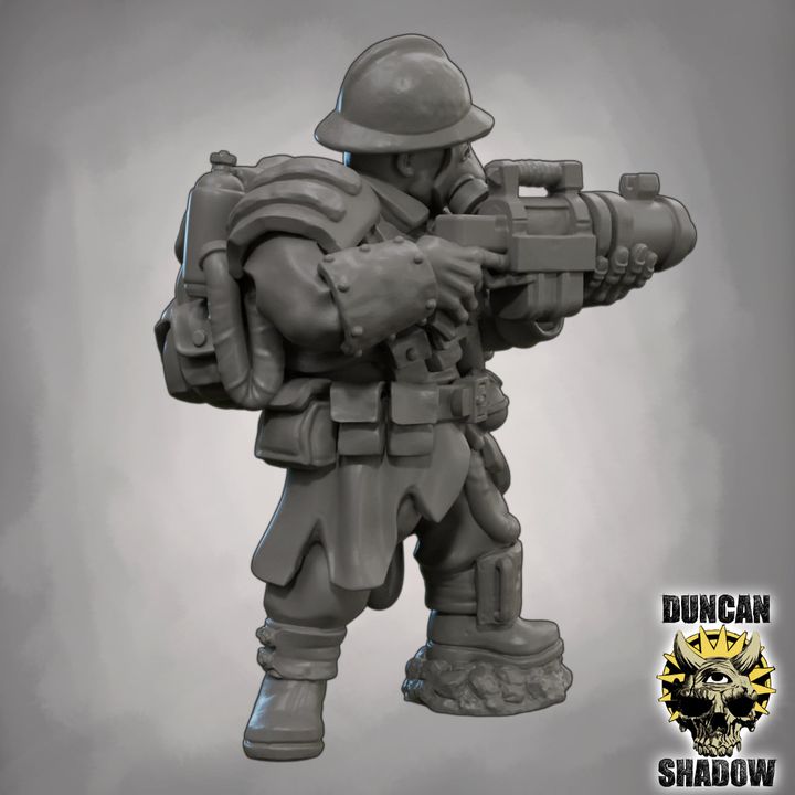 Raiders set 1 - Miniature Set | DnD & Tabletop | 28mm