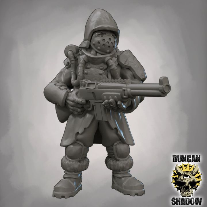 Raiders set 1 - Miniature Set | DnD & Tabletop | 28mm