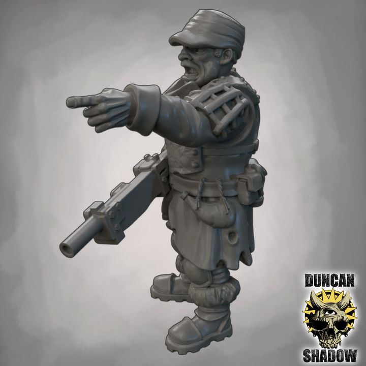 Raiders with Rifles - Resin Mini | DnD & Tabletop | 28mm
