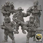 Raiders with Rifles - Resin Mini | DnD & Tabletop | 28mm