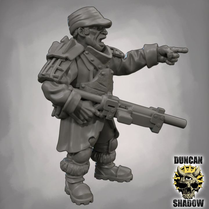 Raiders with Rifles - Resin Mini | DnD & Tabletop | 28mm