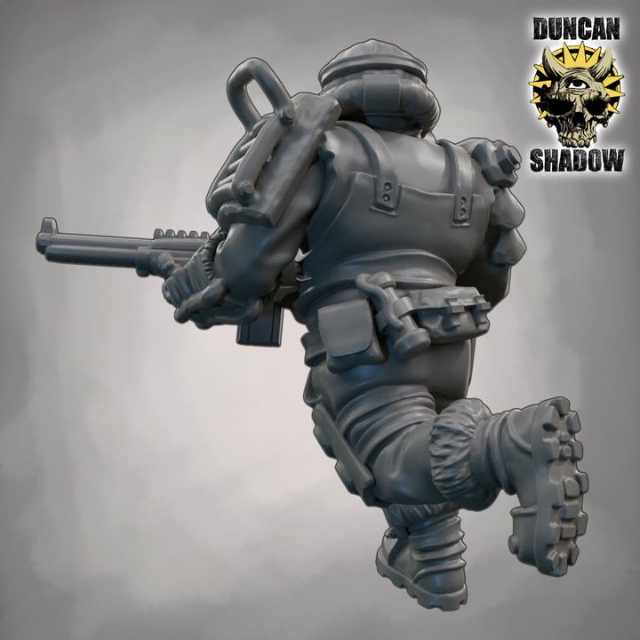 Raiders with Rifles - Resin Mini | DnD & Tabletop | 28mm