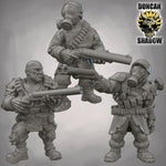 Raiders with Shotguns - Resin Mini | DnD & Tabletop | 28mm