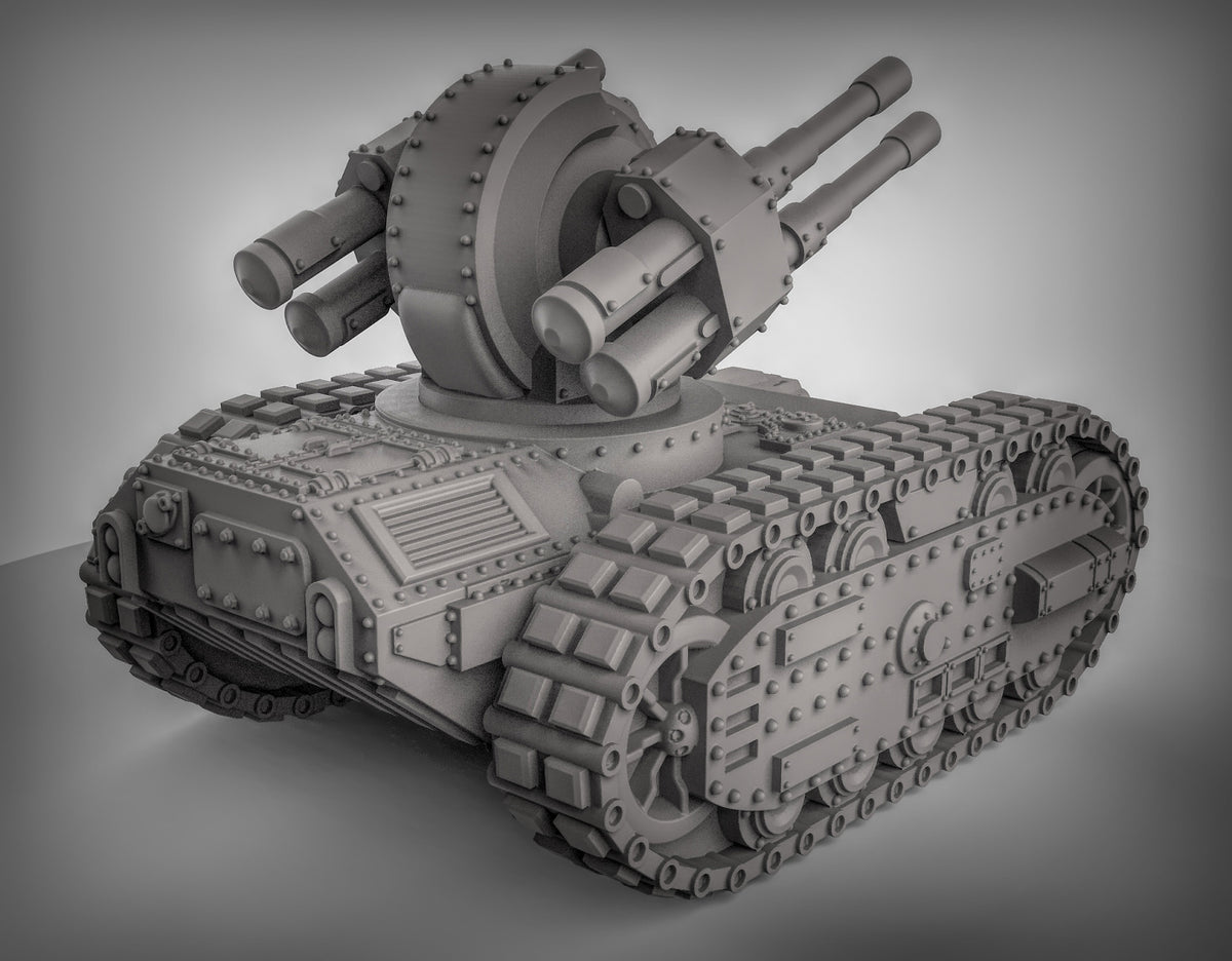 Anti Air Tank Model Kit - Tank Collection for 28mm Miniature Wargames & Terrain
