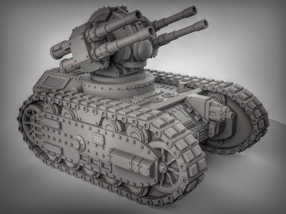 Anti Air Tank Model Kit - Tank Collection for 28mm Miniature Wargames & Terrain