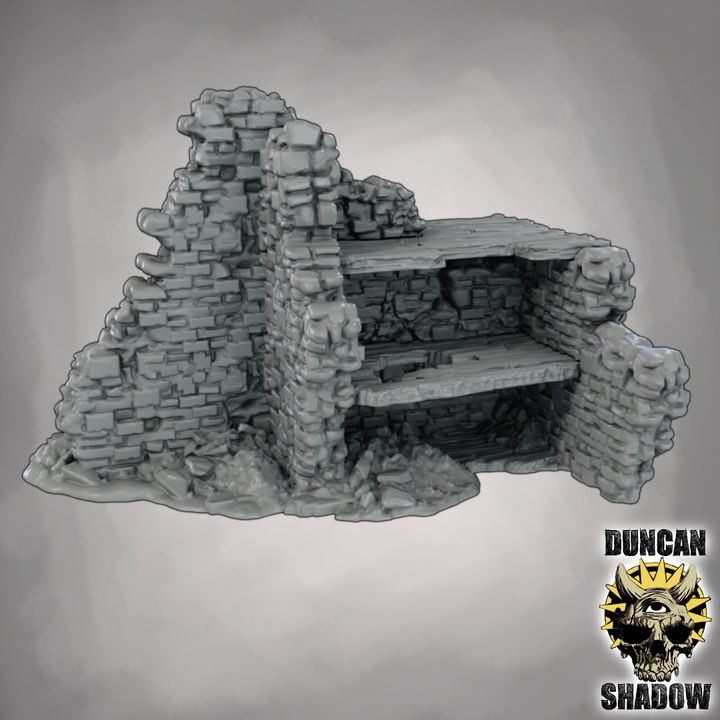 Ruins Terrain - Terrain | DnD & Tabletop Games | 28mm