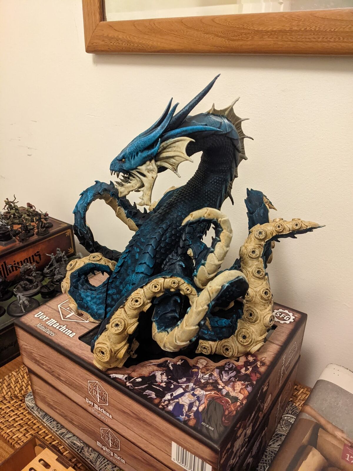 DRAGON KRAKEN - Miniature | Dungeons and dragons | Cthulhu | Pathfinder | War Gaming