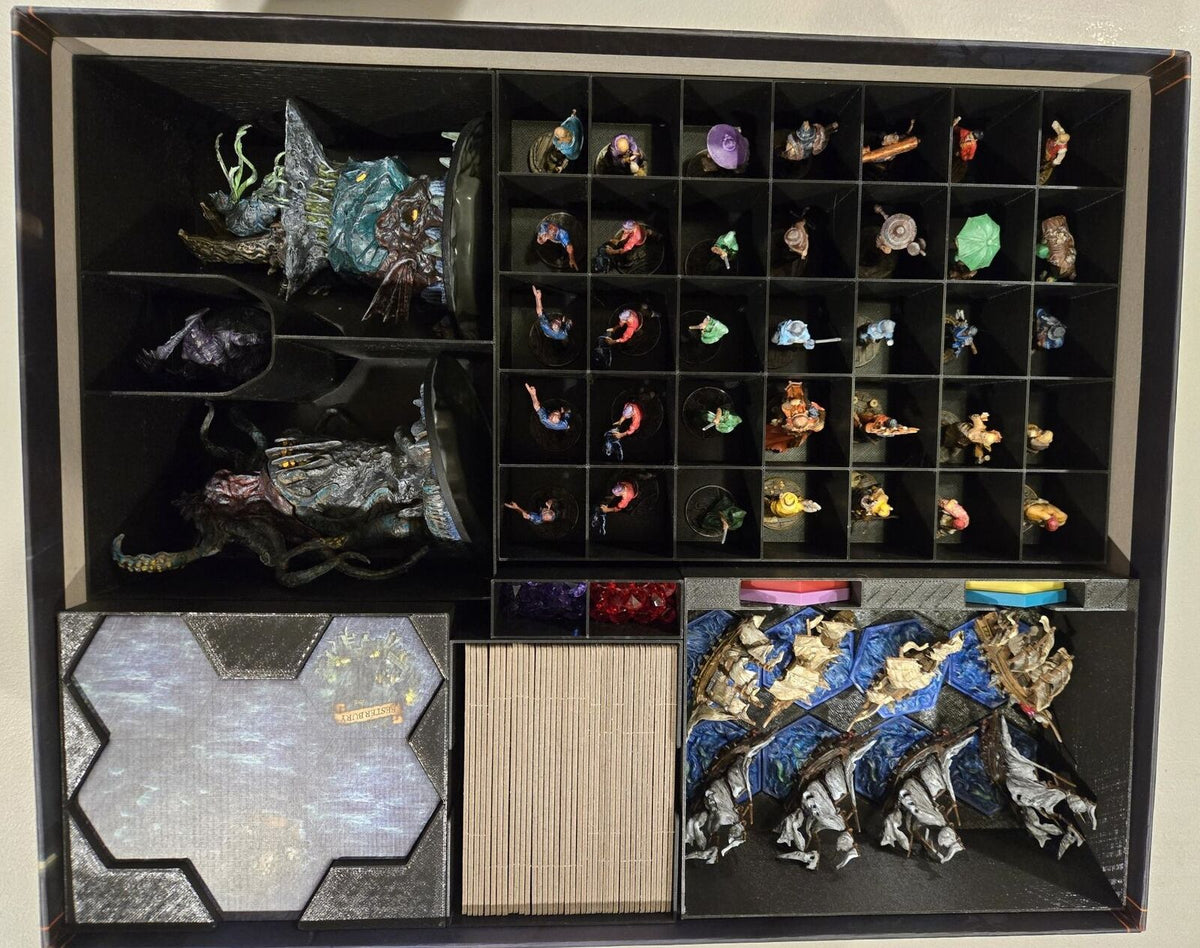 Everrain Kickstarter Game Organiser Trays | Box Inserts