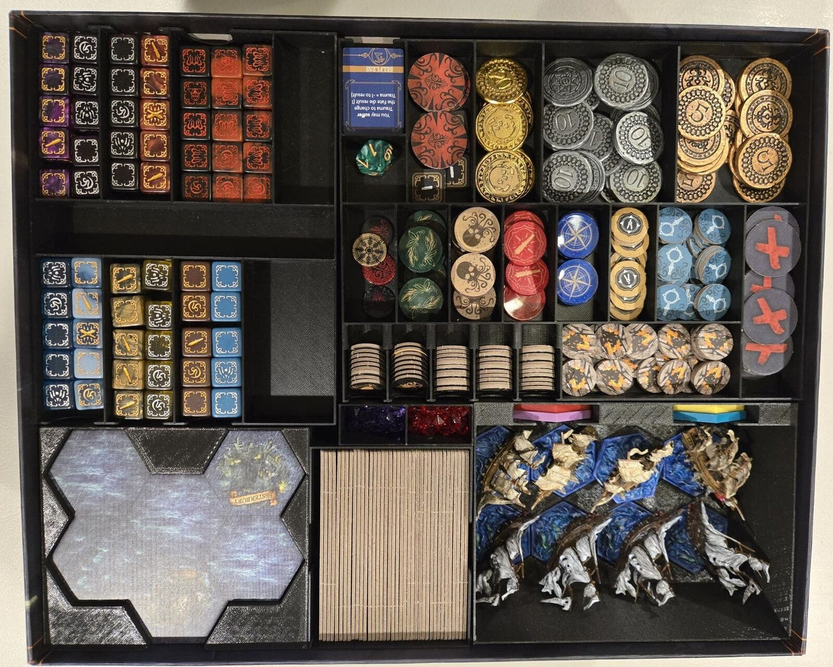 Everrain Kickstarter Game Organiser Trays | Box Inserts