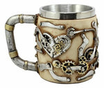 Steampunk Skull Coffee Mug/Cup - Clockwork Fantasy Gift