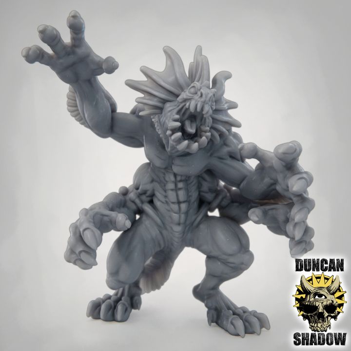 Sahuagin Brawlers - Resin Mini | DnD & Tabletop | 28mm