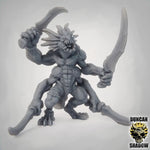 Sahuagin Brawlers - Resin Mini | DnD & Tabletop | 28mm