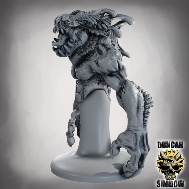 Sahuagin Bust - Display Bust | 1:4 Scale (~70mm)