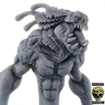 Sahuagin Bust - Display Bust | 1:4 Scale (~70mm)