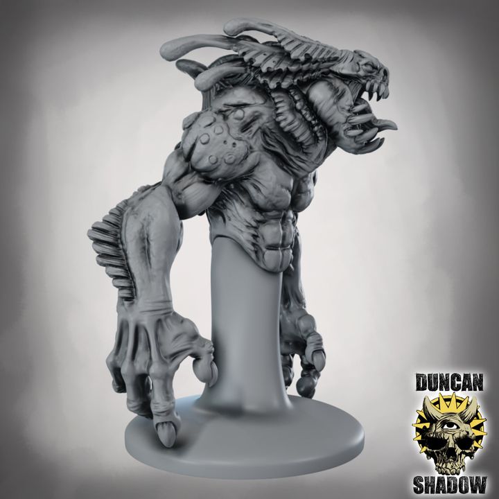 Sahuagin Bust - Display Bust | 1:4 Scale (~70mm)