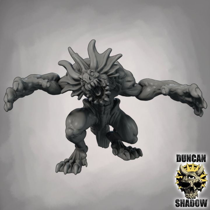 Sahuagin - Resin Miniature for DnD & Tabletop Games | 28mm/32mm
