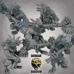 Sahuagin with Hammers - Resin Mini | DnD & Tabletop | 28mm