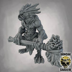 Sahuagin with Hammers - Resin Mini | DnD & Tabletop | 28mm