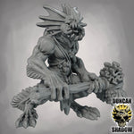 Sahuagin with Hammers - Resin Mini | DnD & Tabletop | 28mm