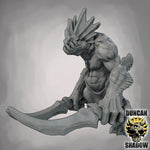Sahuagin with Swords - Resin Mini | DnD & Tabletop | 28mm