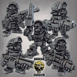 Sci - Fi Goblins with Guns - Resin Mini | DnD & Tabletop | 28mm