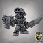 Sci_Fi Goblins with Pistols - Resin Mini | DnD & Tabletop | 28mm