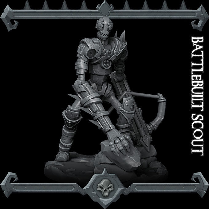 BATTLEBUILT SCOUT - Miniature -All Sizes | Dungeons and Dragons | Pathfinder | War Gaming