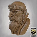 The Fisherman Bust - Display Bust | 1:4 Scale (~70mm)