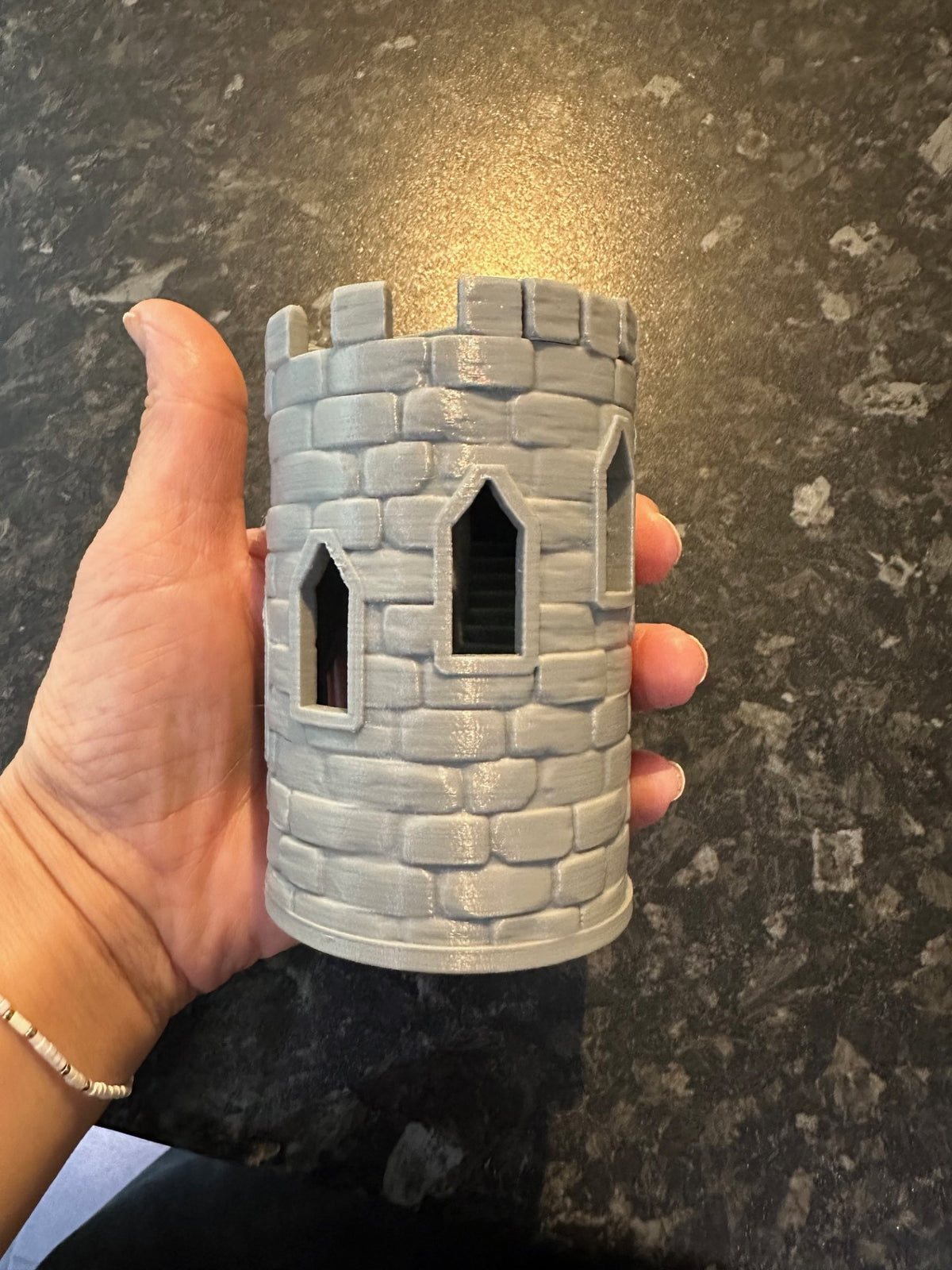 The Dice Tower Insert I Mythic Mug Insert | Dice Shaker/Tumbler I Travel Dice Storage