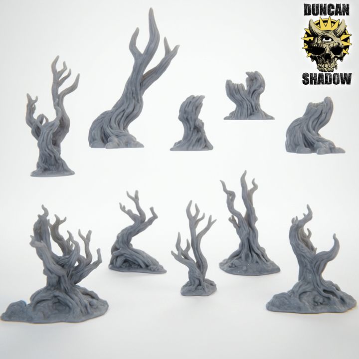 Trees - Terrain | DnD & Tabletop Games | 28mm