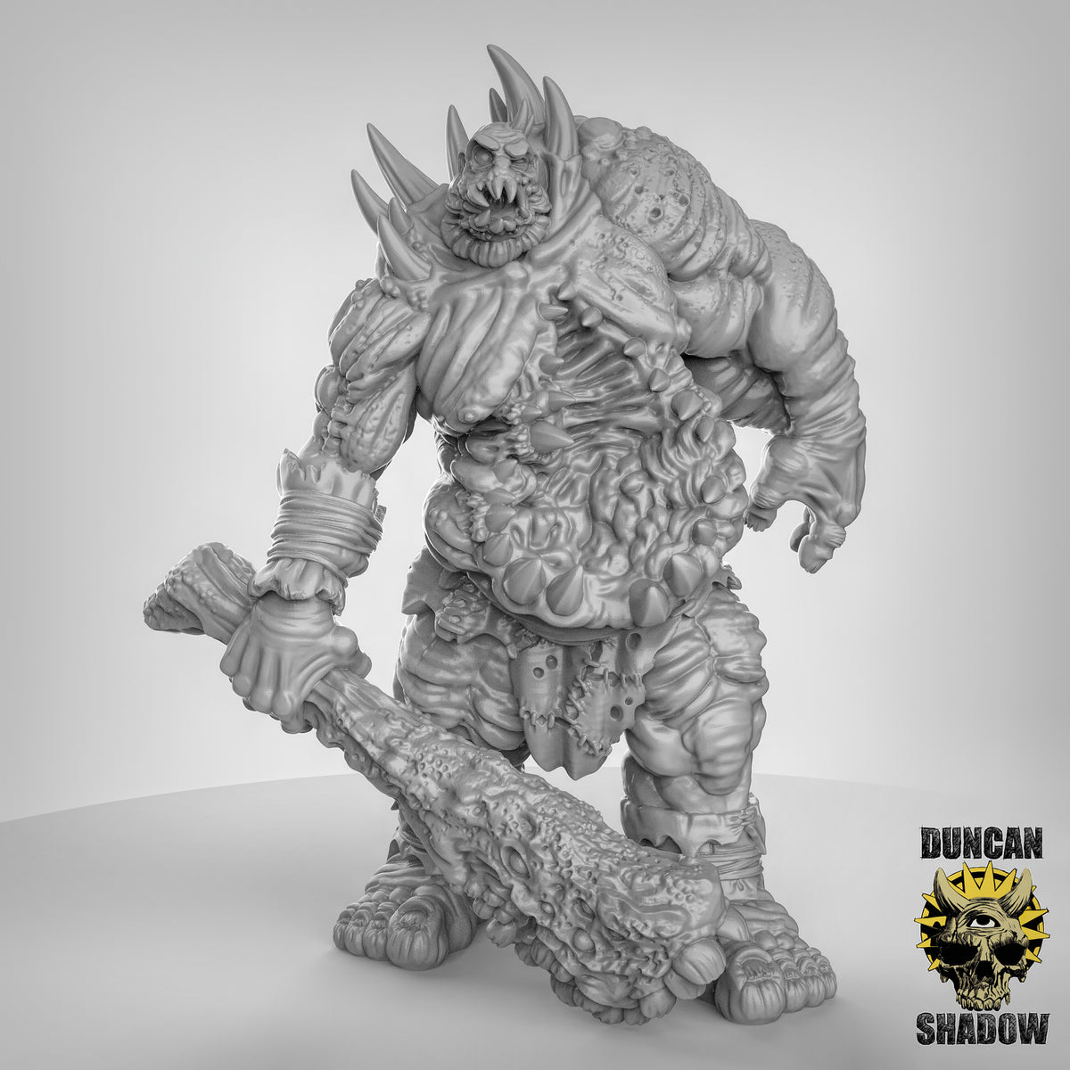 Chaos Titan Model - 7 or 8 Inch Tall Resin Model for Dungeons Dragons | Board RPGs