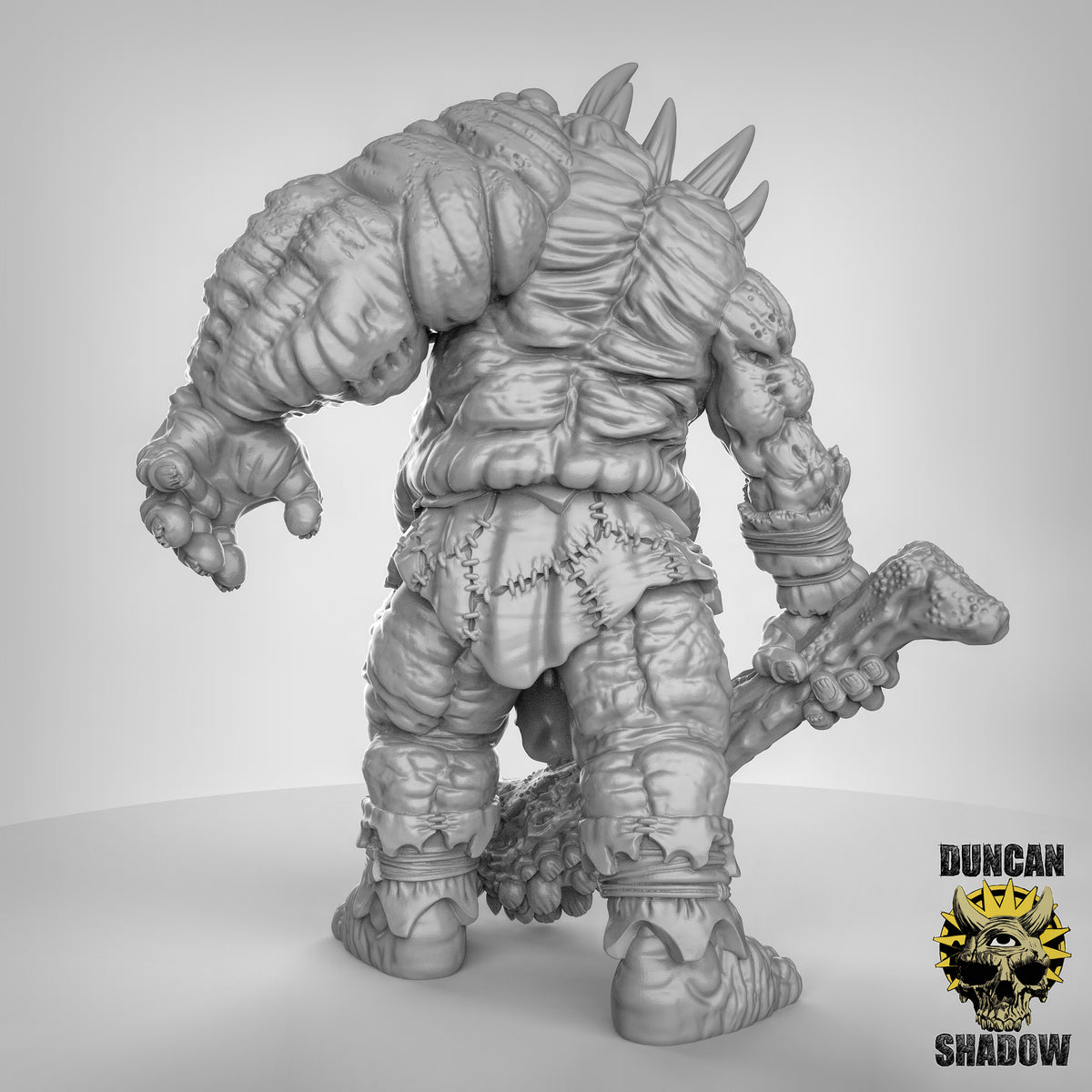 Chaos Titan Model - 7 or 8 Inch Tall Resin Model for Dungeons Dragons | Board RPGs