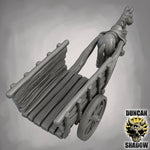 Wagon Small - Resin Miniature for DnD & Tabletop Games | 28mm/32mm
