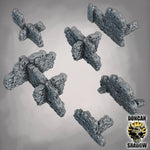 Walls High Ruins Terrain - Terrain | DnD & Tabletop Games | 28mm