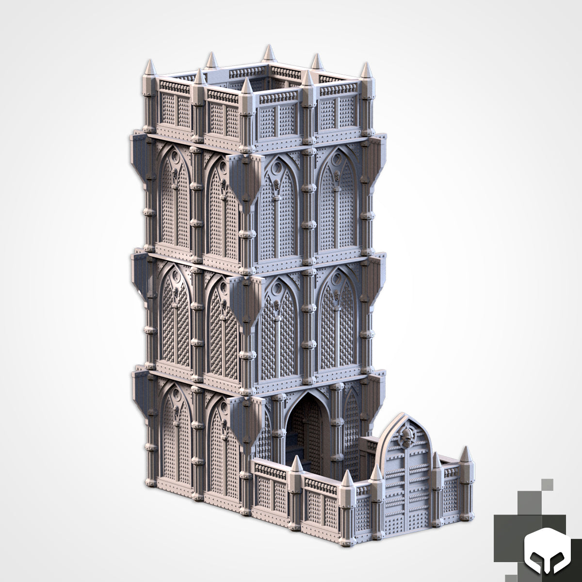 The Game of Destiny - 'Cathedral Tower' Dice Tower