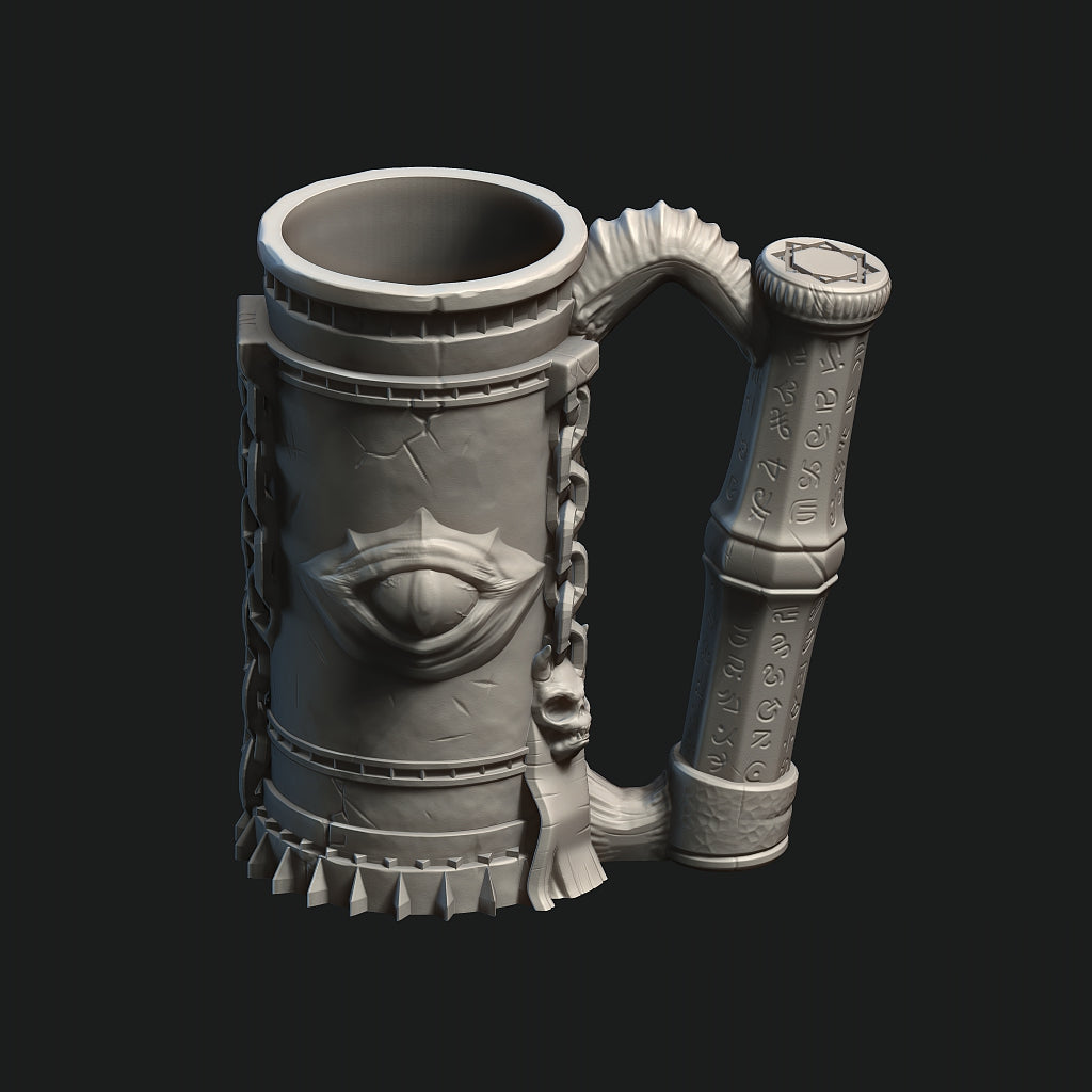 Warlock Themed Mythic Mug with FREE Insert/Riser
