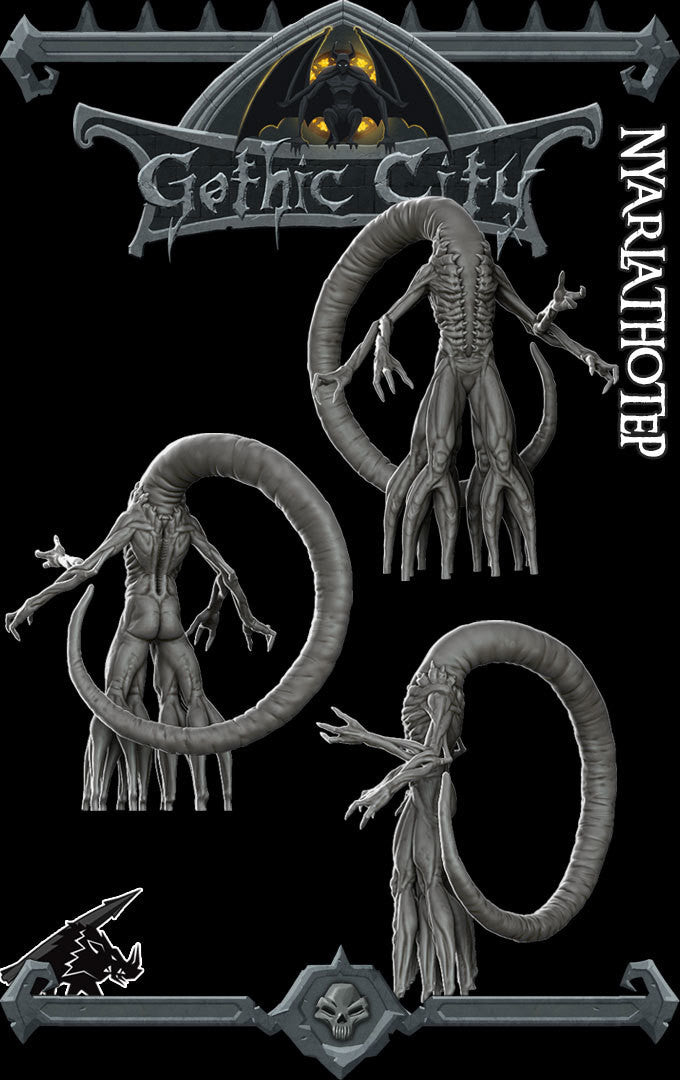 Nyarlathotep - EPIC Sized Statue | Dungeons and dragons | Cthulhu Mythos| Pathfinder | War Gaming