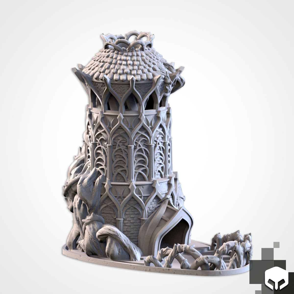 The Game of Destiny - 'Druids Tower' Dice Tower