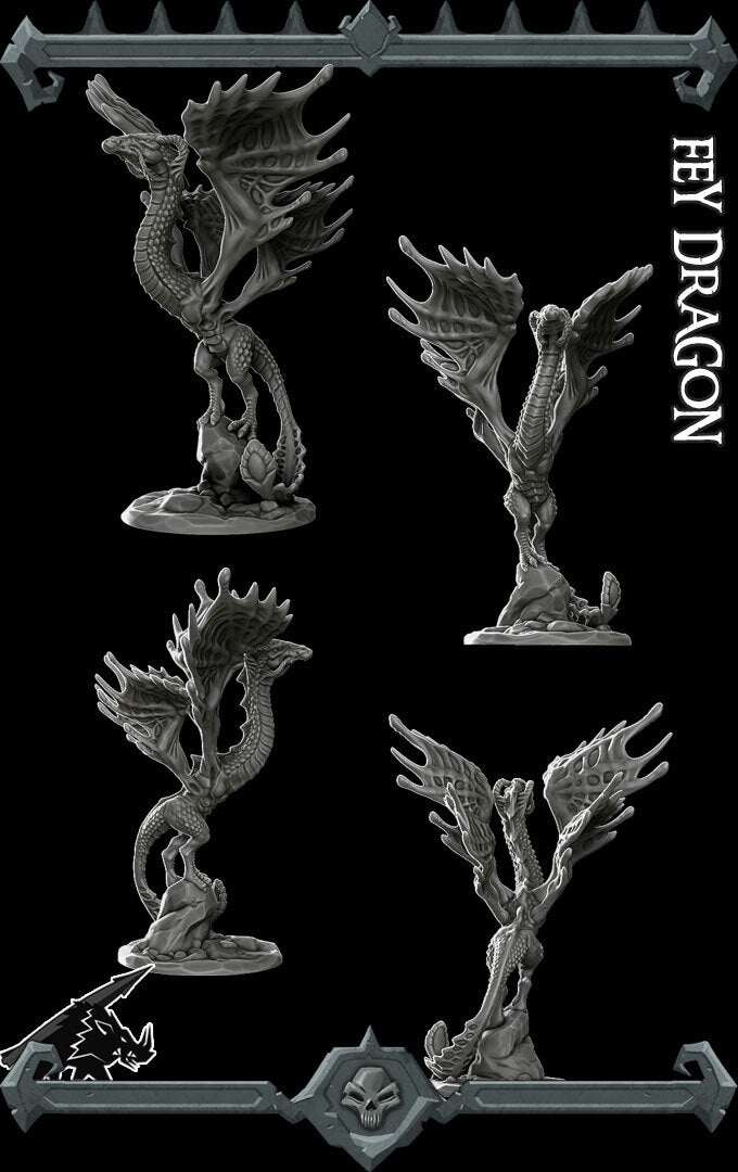 FEY DRAGON - Miniature | Dungeons and dragons | Cthulhu | Pathfinder | War Gaming